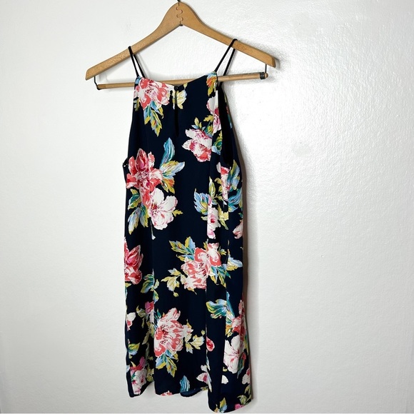 Monteau‎ Floral Print Sleeveless Mini Dress Medium M - Picture 8 of 9
